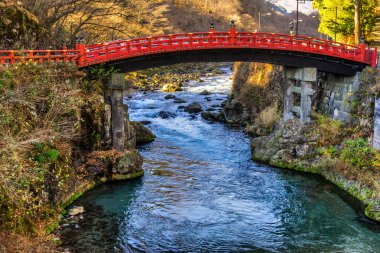 Nikko kutsal Köprüsü, Japonya.
