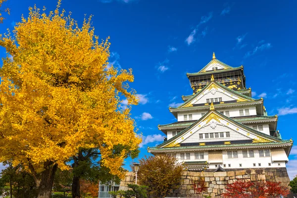 Osaka Castle in Osaka, Japan. — Stock Photo, Image