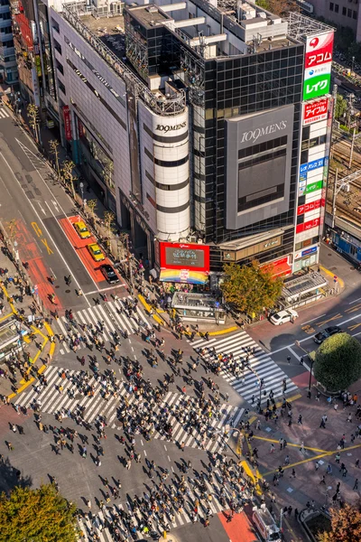 Attraversamento Shibuya, Tokyo, Giappone . — Foto Stock