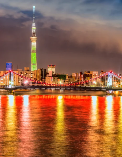 Horizonte de Tóquio, Japão . — Fotografia de Stock