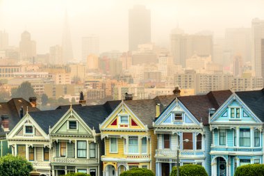 San Francisco 'nun boyalı kadınları