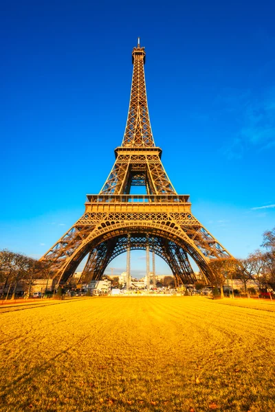 Eyfel Kulesi Paris gündoğumu — Stok fotoğraf