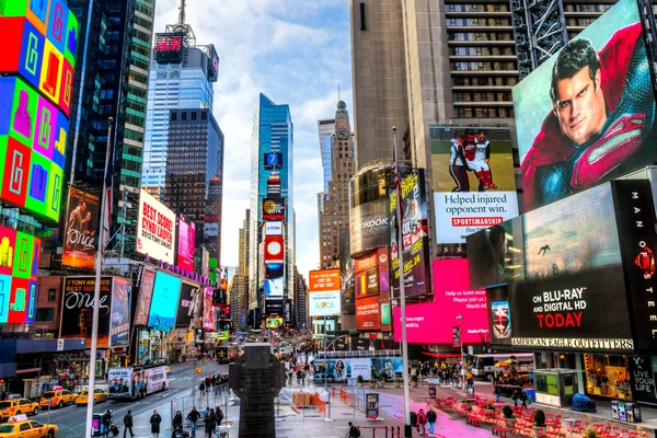 Times Square en Nueva York —  Fotos de Stock