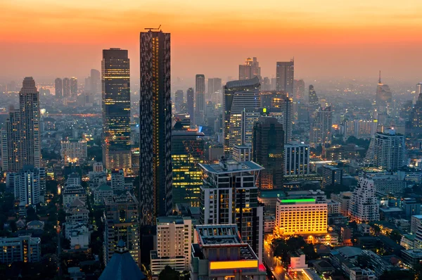 Vista de Bangkok na Tailândia . — Fotografia de Stock