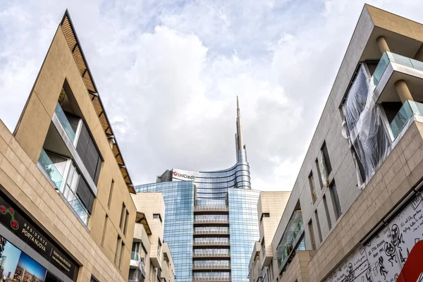 Nya byggnader i Milano — Stockfoto