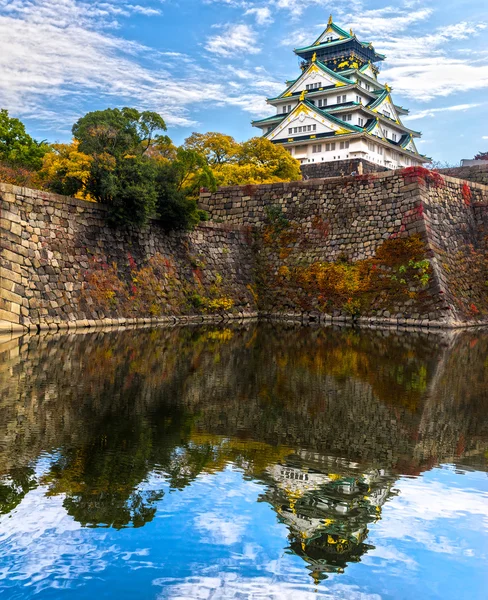 Osaka slott i Japan — Stockfoto