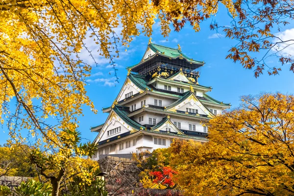 Osaka kasteel in Japan — Stockfoto