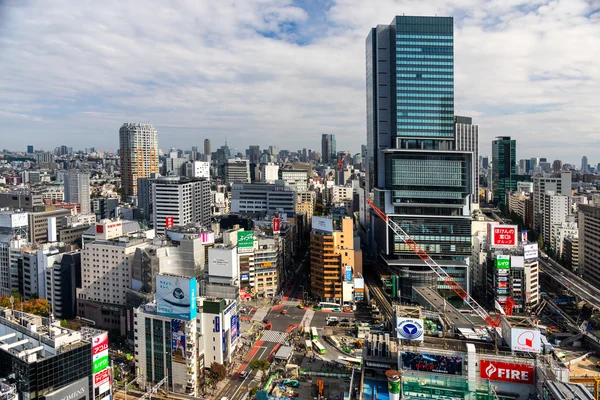 Panorama Tokia v Japonsku. — Stock fotografie