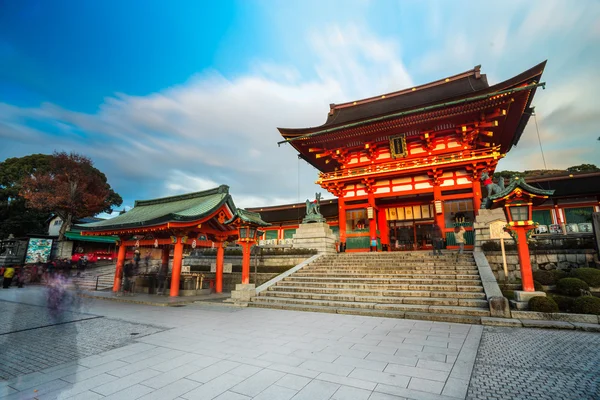 Fushimi inari taisha Przybytek w Kioto, — Zdjęcie stockowe