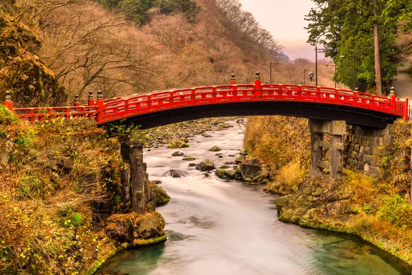 Nikko Heilige Bridge, Japan. — Stockfoto