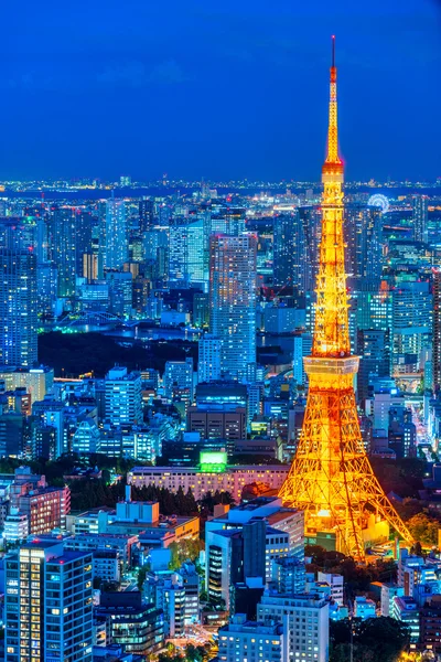 Tokyo manzarası, Japonya. — Stok fotoğraf