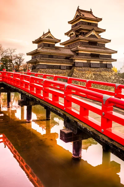 Kasteel Matsumoto, japan. — Stockfoto