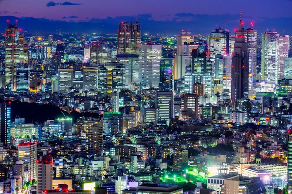 Panoramę Tokio, Japonia. — Zdjęcie stockowe