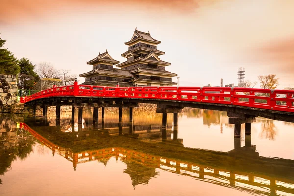 Kasteel Matsumoto, japan. — Stockfoto