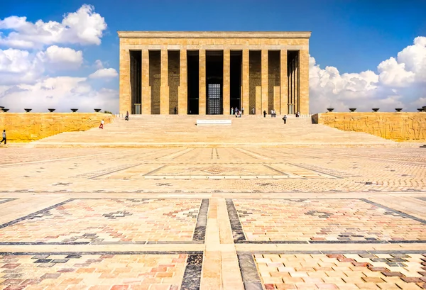 Mausoléu de Ataturk, Ancara Turquia — Fotografia de Stock