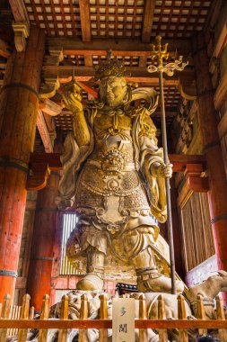 Büyük Buda Todai-ji Tapınağı: Nara, Japan.