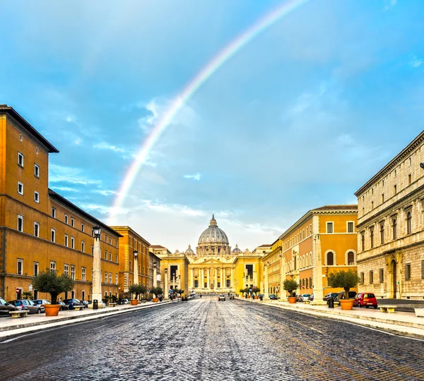 Rome, St. Peter and Vatican.Italy. — Stock Photo, Image