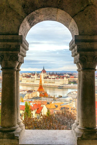 Budapest panorama, Hungría — Foto de Stock