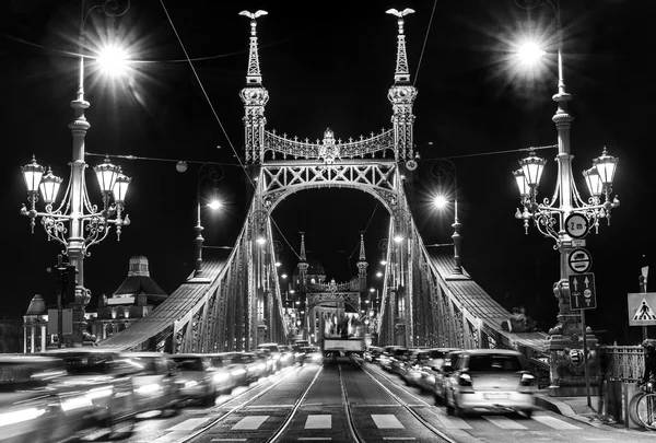 Budapest, Liberty Bridge, Hungary — Stock Photo, Image