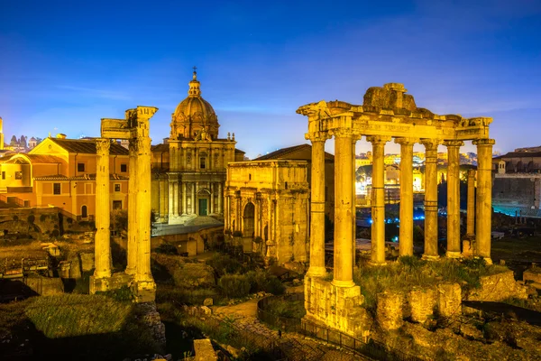 Forum Romanum. Włochy. — Zdjęcie stockowe