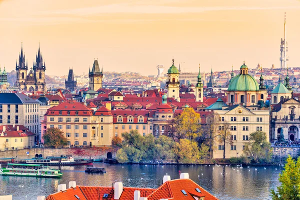 Skyline di Praga, Repubblica Ceca — Foto Stock