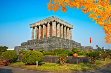 Hanoi, Vietnam 'da Ho Chi Minh mozolesi.