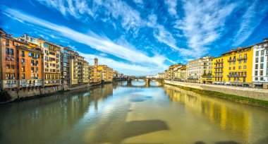 Ponte Vecchio, Florence görünümü.