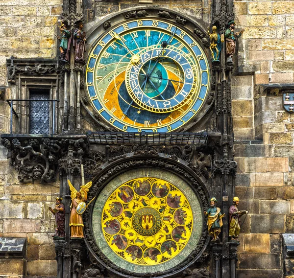 Praag, astronomisch uurwerk van Praag — Stockfoto