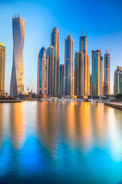 Skyline de Dubai marina — Foto de Stock