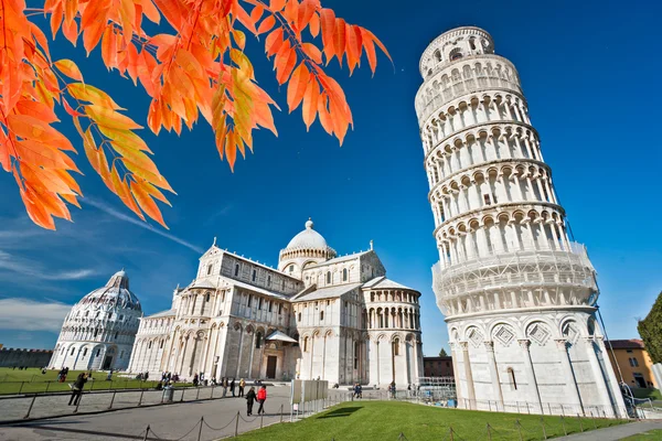 Pisa, Šikmá věž. — Stock fotografie