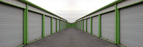 Storage Units with Sliding Doors