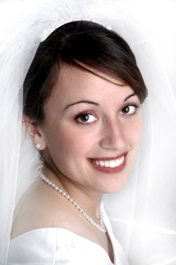 Gelin portre güzel kadın peçe