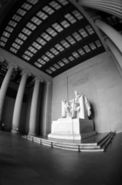 Lincoln Memorial con Effetto Minatura — Foto Stock