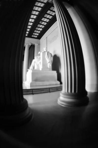 Lincoln Memorial with Minature Effect — Stock Photo, Image