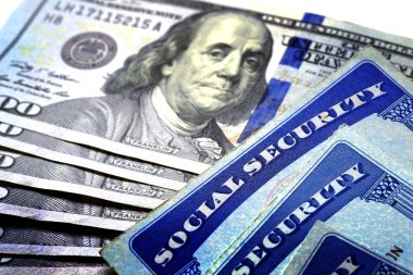 sosyal güvenlik kartları temsil eden mali ve emeklilik