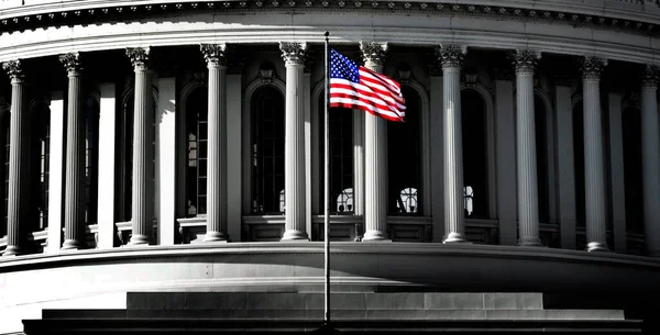 United States Capitol Building Washington Offentlig Byggnad — Stockfoto