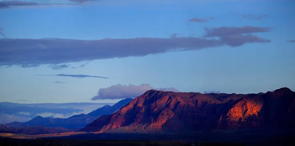 Red Rock Desert Cliffs Mountains Southwest United States — Foto de Stock