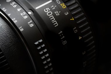 50mm kamera objektifi fotoğraf video