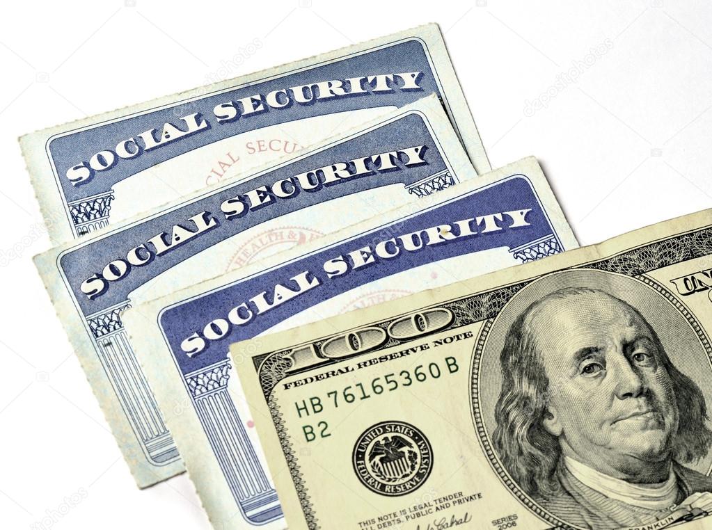 Social Security Cards and Cash Money