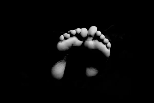 Schlafende Füße — Stockfoto
