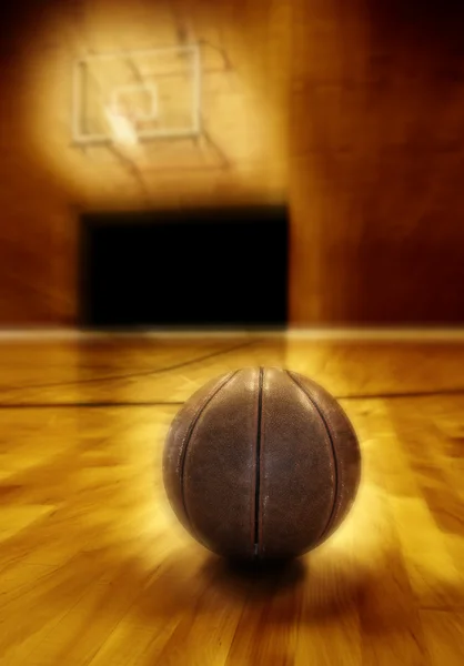 Court de basket-ball compétition — Photo