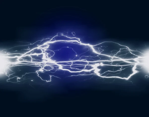 พลังงานบริสุทธิ์และไฟฟ้าสัญลักษณ์พลังงาน — ภาพถ่ายสต็อก