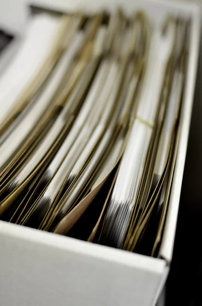 Box of Files Organization — Stock Photo, Image