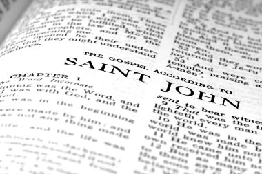 Yeni Ahit Kutsal alıntı Gospel St John