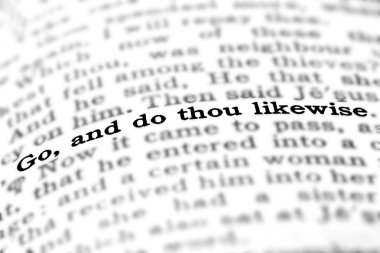 Kutsal alıntı git ve yap