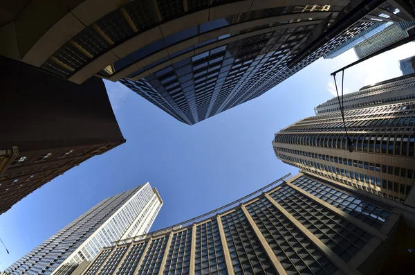 Town Buildings Skyscrapers Urban Landscape — Stock Photo, Image