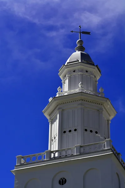 St George Utah LDS Templo Mórmon no início da manhã — Fotografia de Stock