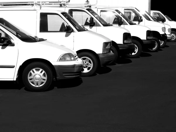 Cars in a Row — Stock Photo, Image