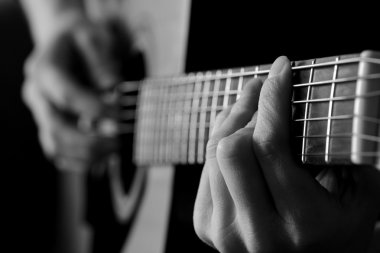 portre için müzik gitar dizeleri