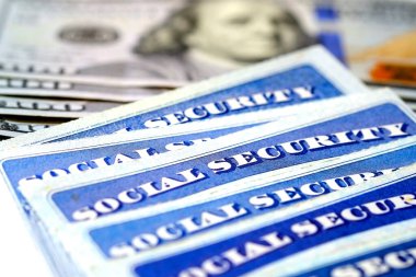 İstikrar ve güvenliği temsil eden ABD Sosyal Güvenlik Kartları